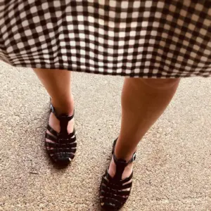 Original French Jelly Shoes - Black Jelly Sandals