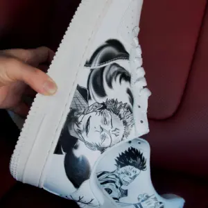 Anime Shoes – JJK Sneakers – Personalized Yuji Itadori Design – Unique Gift for Anime Fans – Cosplay Shoes for Men & Women